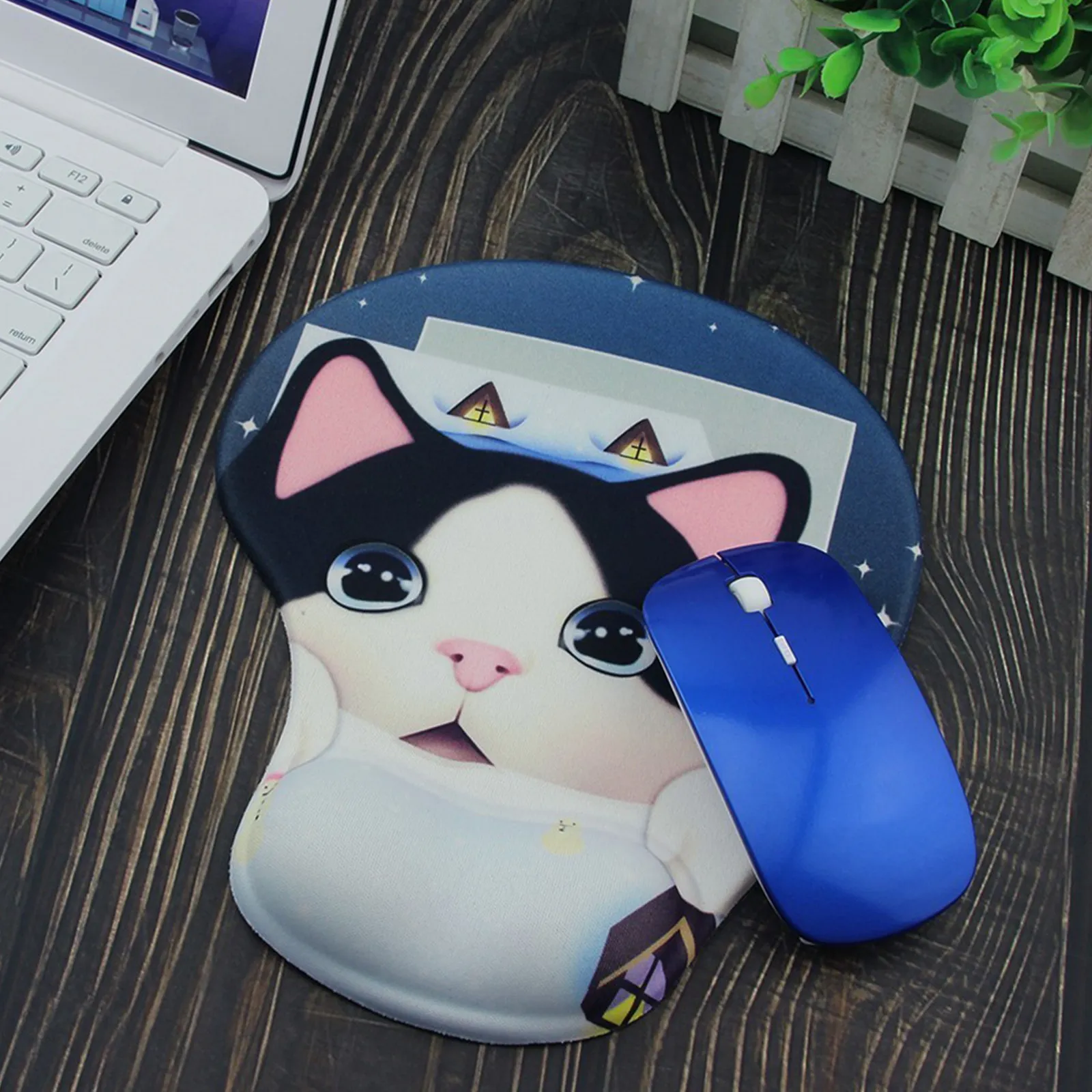 

Silicone Wrist Rest Mouse Pad Extra Large Non-Slip For Office Home Use Wrist Mouse Mat Ergonomic Comfortable