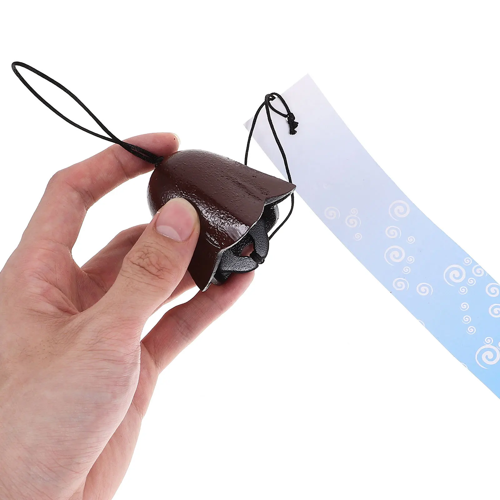 

Small Metal Bell Pendant Garden Hanging Wind Chime Decor for Door Balcony Window Farmhouse Rustic Modern Home Decoration