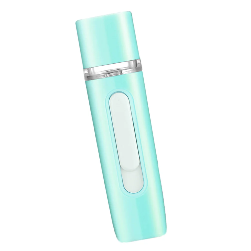 

Nano Sprayer Beauty Facial Steamer Moisturizing Hydrating Handy Mist Spray for Skin Care Makeup (Green)