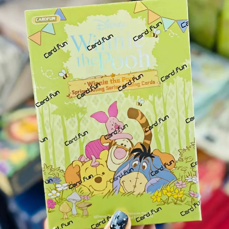 

Original Winnie The Pooh Card Anniversary Healing Anime Character Peripheral Cards Limited Precious Collection Gifts
