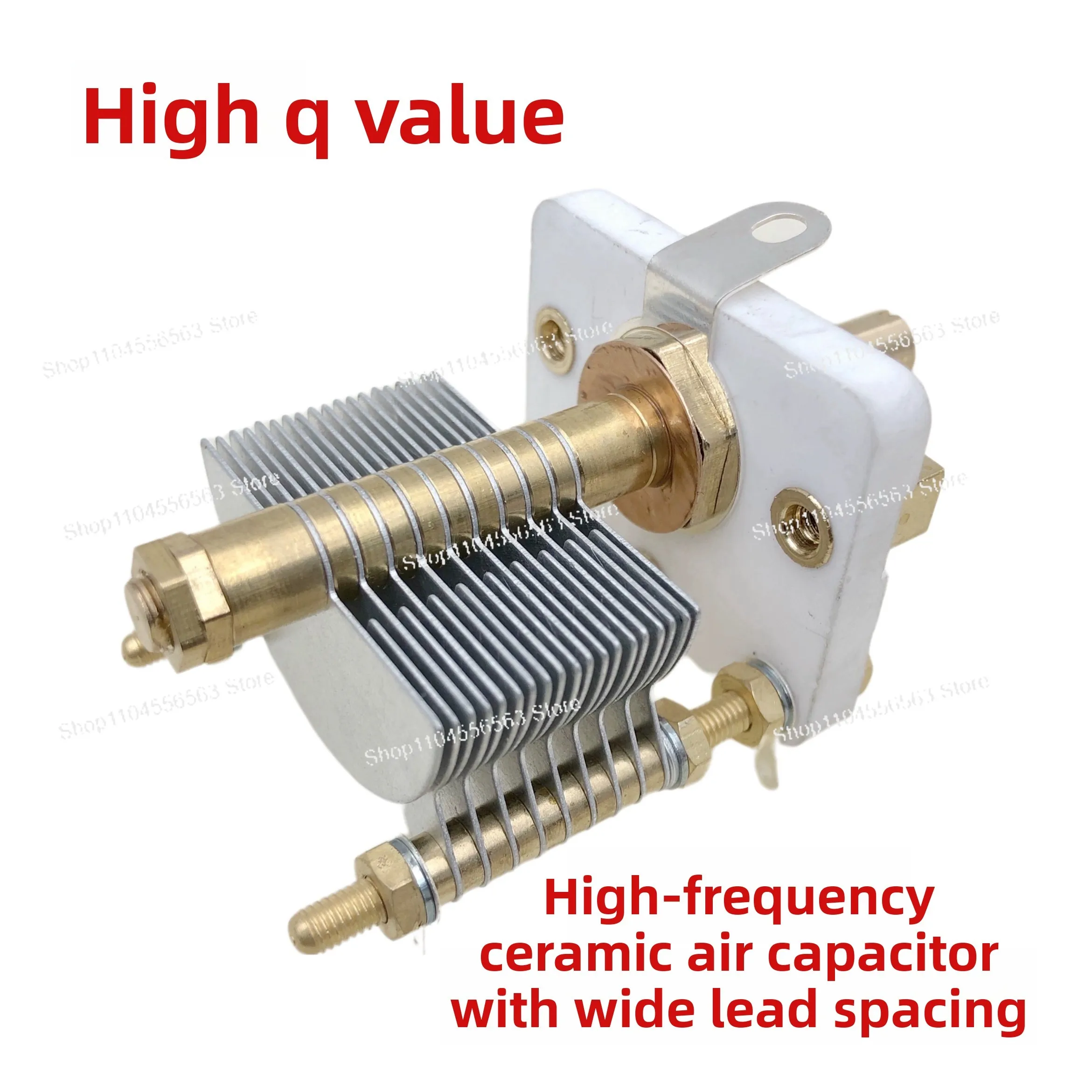 CW1-J50P/G100P High Frequency Ceramic Variable Capacitor, Wide Spacing for Medical Devices
