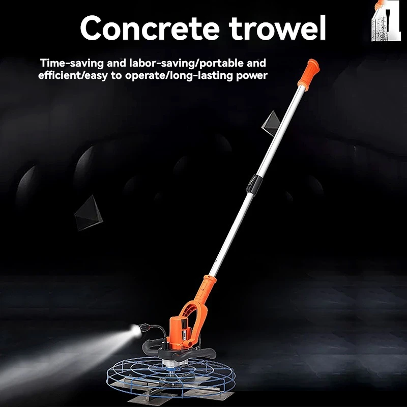 

3800W Hand-Held Cement Pavement Smoothing Machine Concrete Electric Polishing Tool Ground Polish Edging Equipment