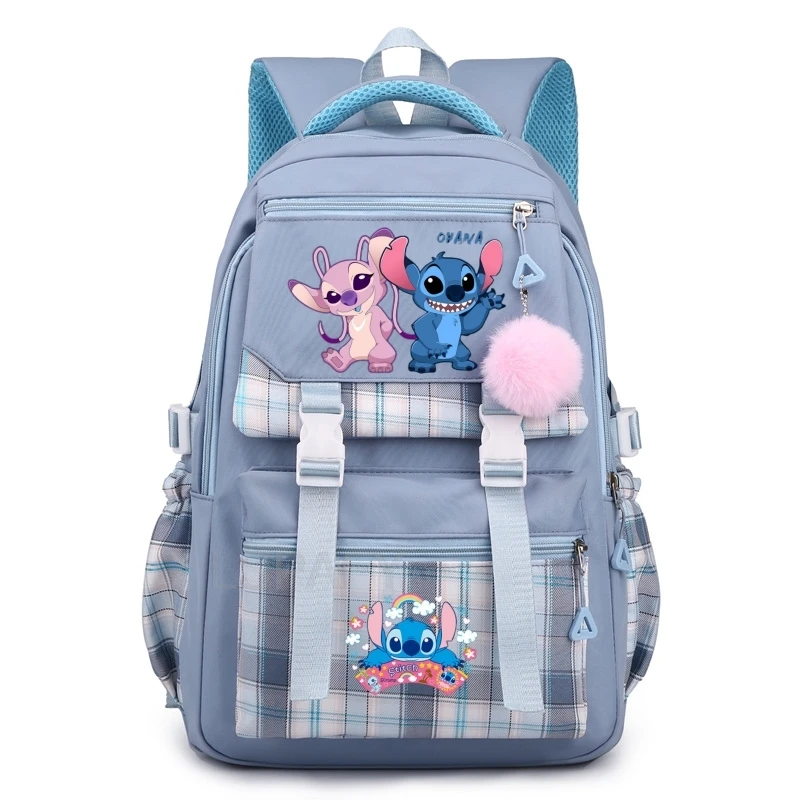 Lilo And Stitch Backpack Cartoon Sport Rucksack for Boy Girl Daily Bagpack Laptop Teens Travel School Knapsack