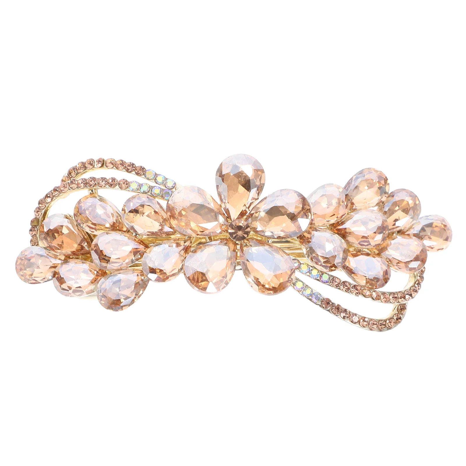 

Large Spring Hairpin Clips for Women Styling up Accessories Rhinestones Baby Pins