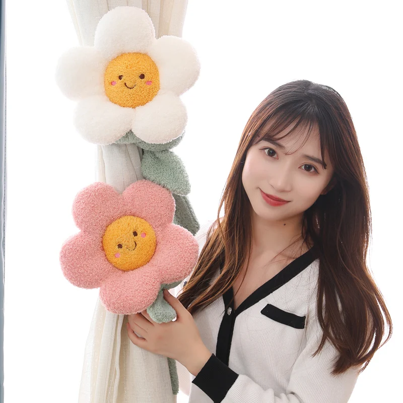 100cm flor multifuncional cortina fivela brinquedos de pelúcia recheado macio criativo plantas bonecas crianças brinquedos meninas presente decoração para casa