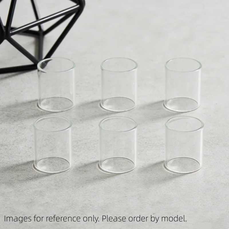 5PCS Straight Glass Measuring Cup for Steam Crave Aromamizer RDTA / V2 RDTA / Plus RDTA/ Lite v1.5 RTA Replacement Glass