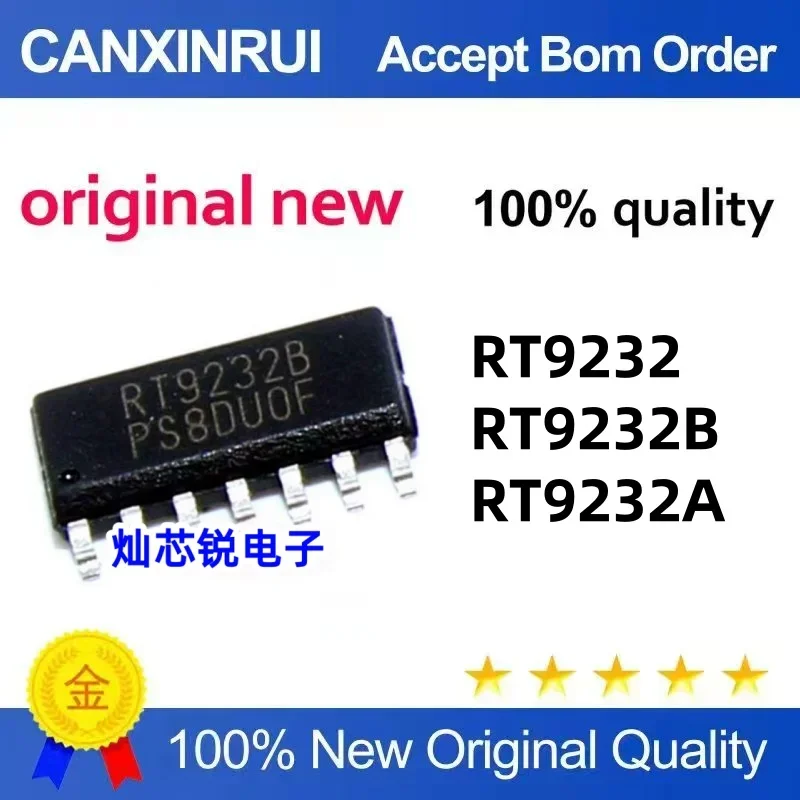 

(5-100 pieces) New Original RT9232 RT9232B RT9232A SOP14 Stock Chip IC