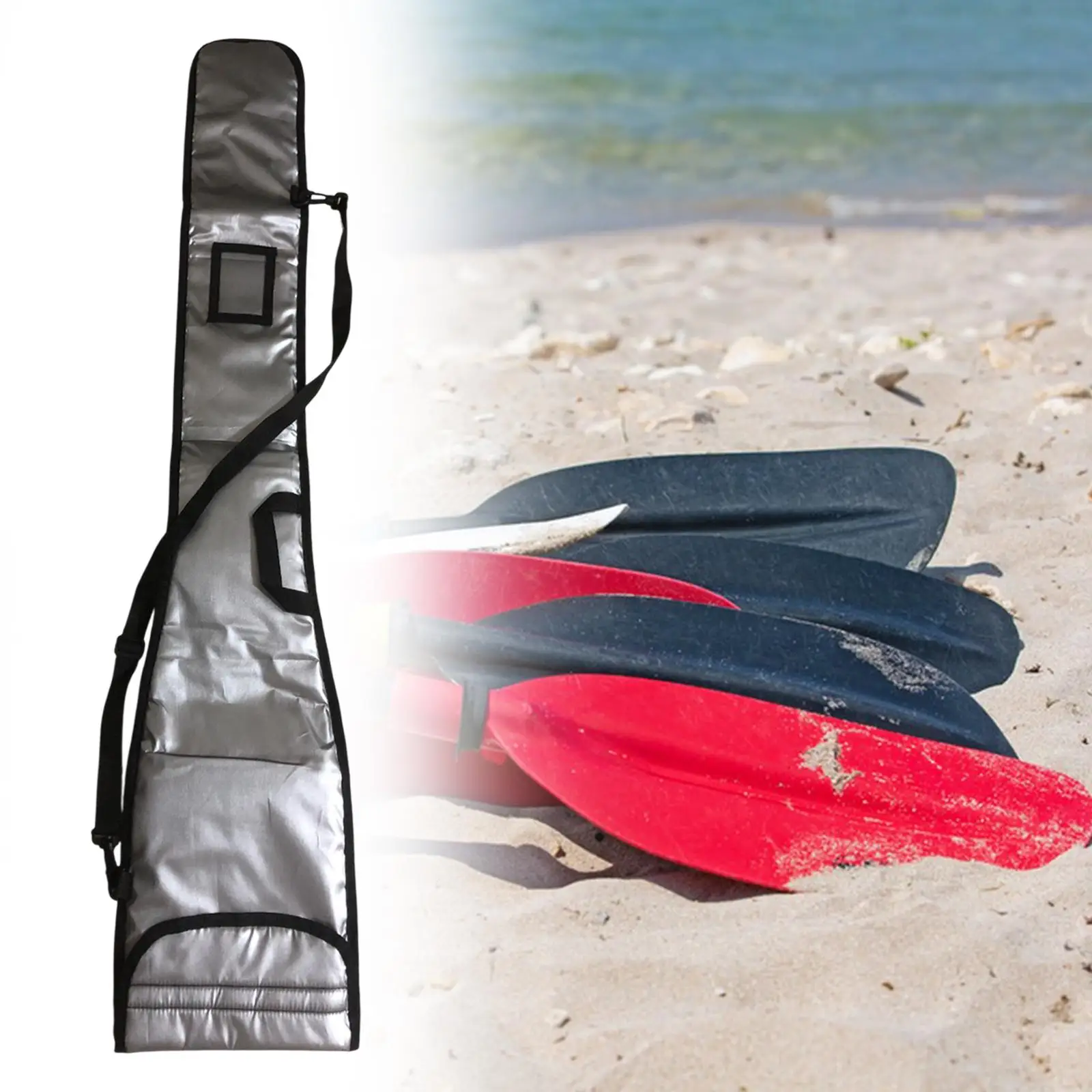 

Сумка-весло для лодки-дракона, сумка для хранения весла для каяка, пылезащитная сумка из ткани Оксфорд, сумка для переноски для каноэ, каяка