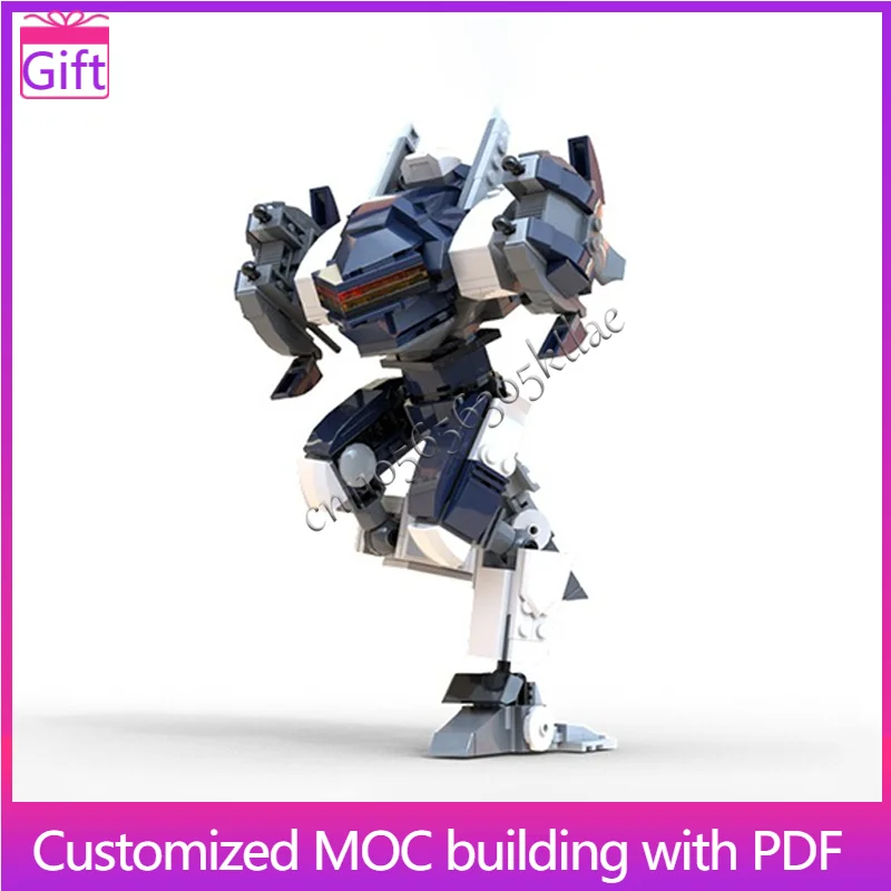 

588 шт. Sci Fi Mecha робот модульная модель на заказ DIY сборка кирпичи игрушки для научных фантазий дисплей фестиваль подарки-сюрпризы