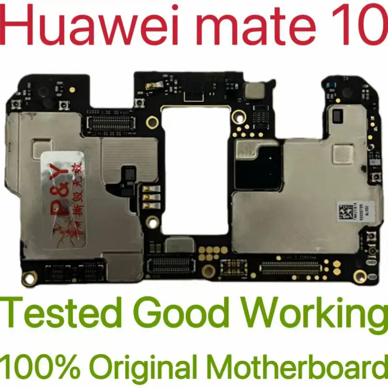 Global Version Original Unlocked Motherboard for Huawei mate 10 Tested Circuit Plate Main Logic Board for Huawei mate 10
