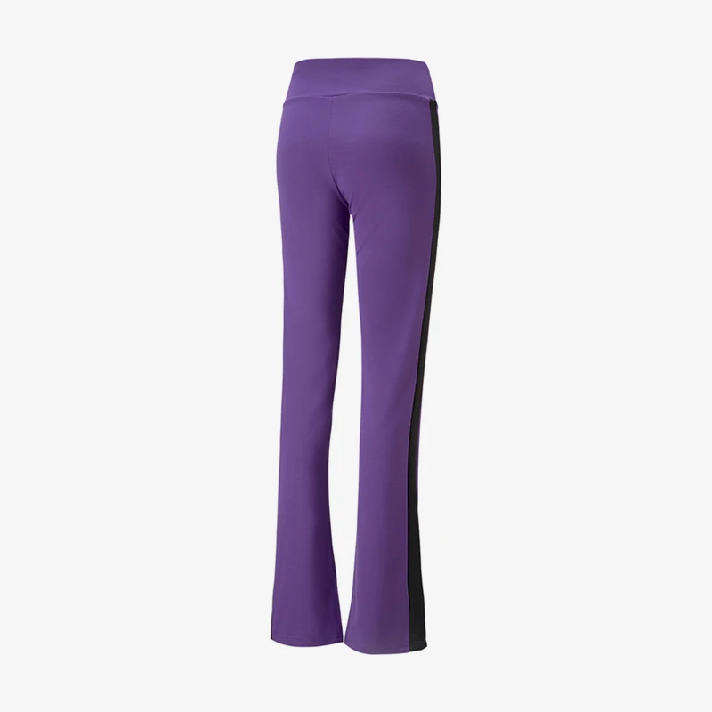 Puma genuine autumn new women's fashionable spliced knitted micro flared casual pants 536629-90