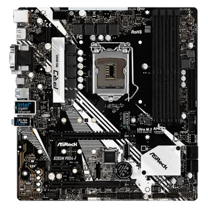 Tấm Asrock B365M Pro4-F Intel B365 DDR4 LGA 1151 Hỗ trợ I7-9700KF I5-9600 I5-8400 I3-8100 I9-9900K CPU 8 Tấm bán hàng chính MAE 1151 9 Thế hệ - №6