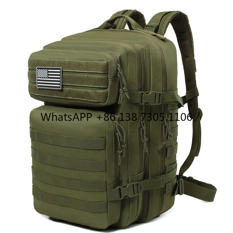 

45L Outdoor Tactical 3P Backpack Special Forces Duty Defense Travel Camouflage Mountaineering Wilderness Survival