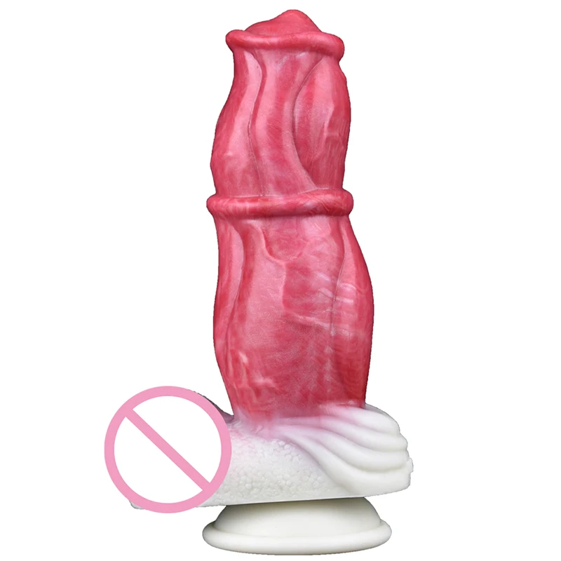 21*6.2cm Silicone Big Dog Dildo Horse Penis Fake Dick Big Cock Women Masturbator Adult Sex Toys for Pussy Anal Prostate Sexshop
