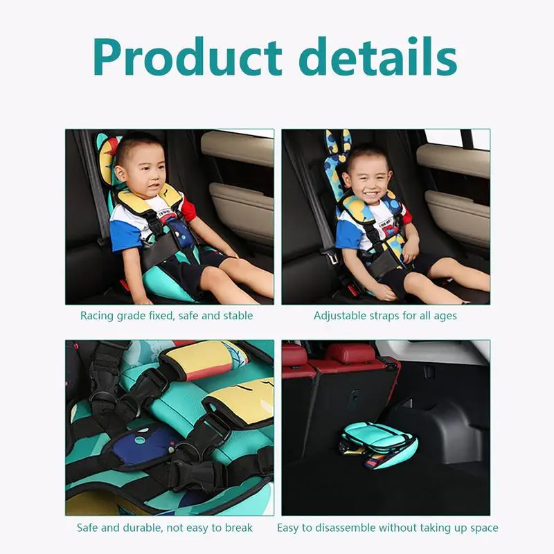 Portable Baby Seat Pad Child Shopping Cart Cushion Pad Infant Thickening Sponge Adjustable Stroller Kids Seat Mat For Travel