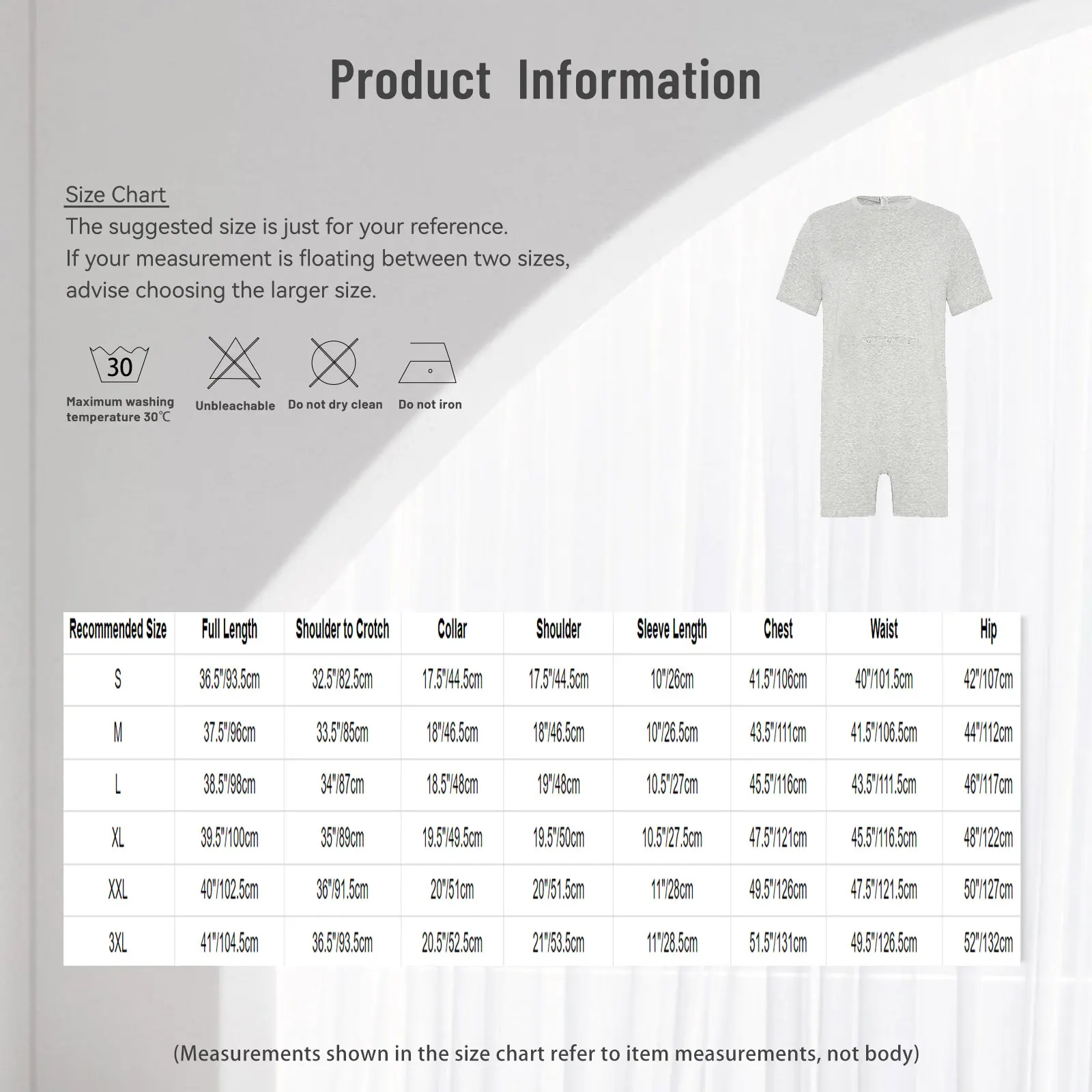 

Универсальный комбинезон для взрослых (мужской и женский) с отверстием для зондового катетера, коротким рукавом, шортами, защитой от распахивания, на молнии сзади