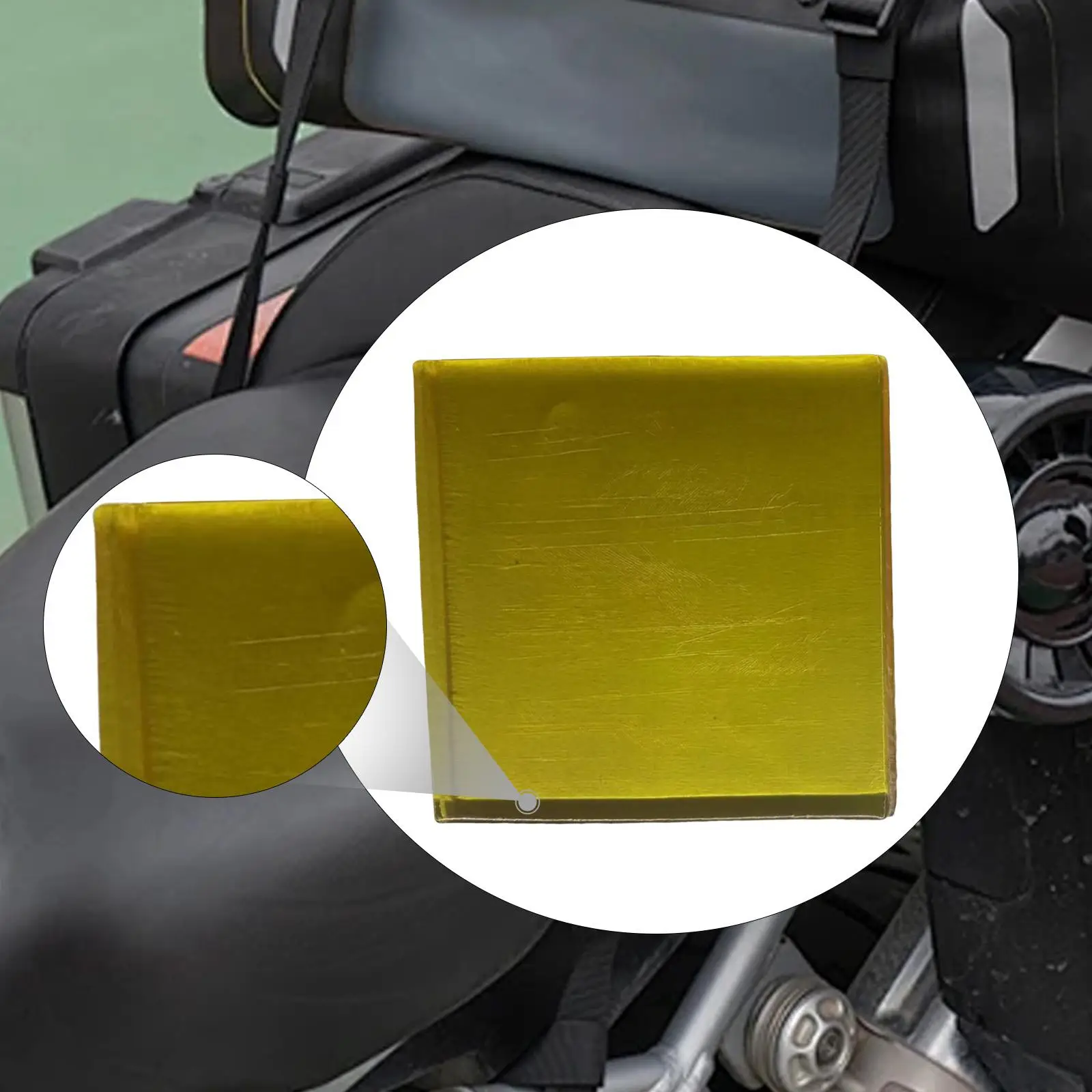 Breathable Motorcycle Gel Seat Pad Shock Absorber Soft Cooling Cushion Universal Saddle Mat for Bike Car Office Chair