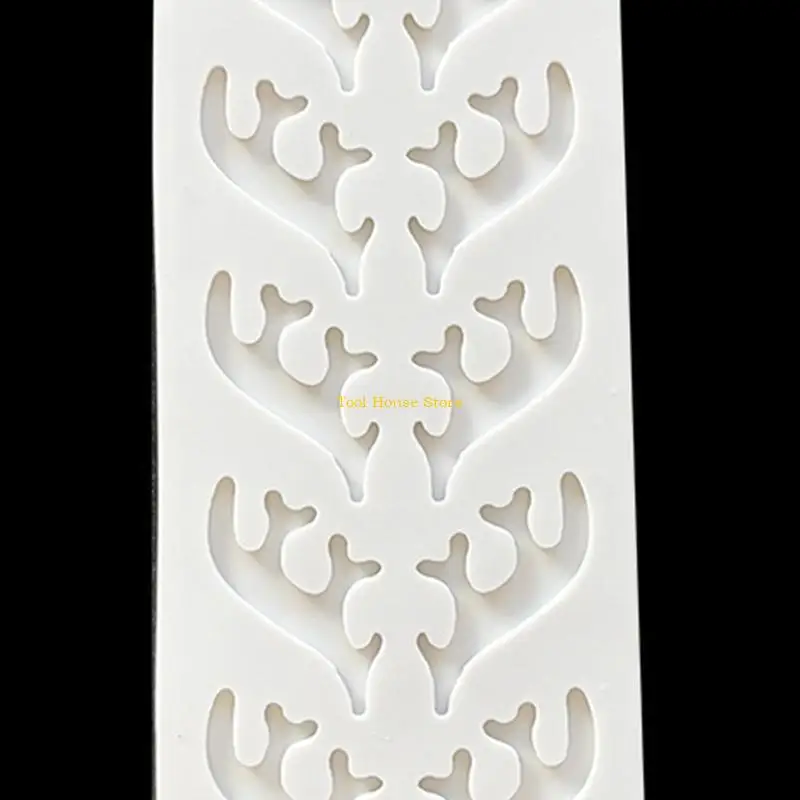 

Рождественские рога, формирующие помадные силиконовые плесени