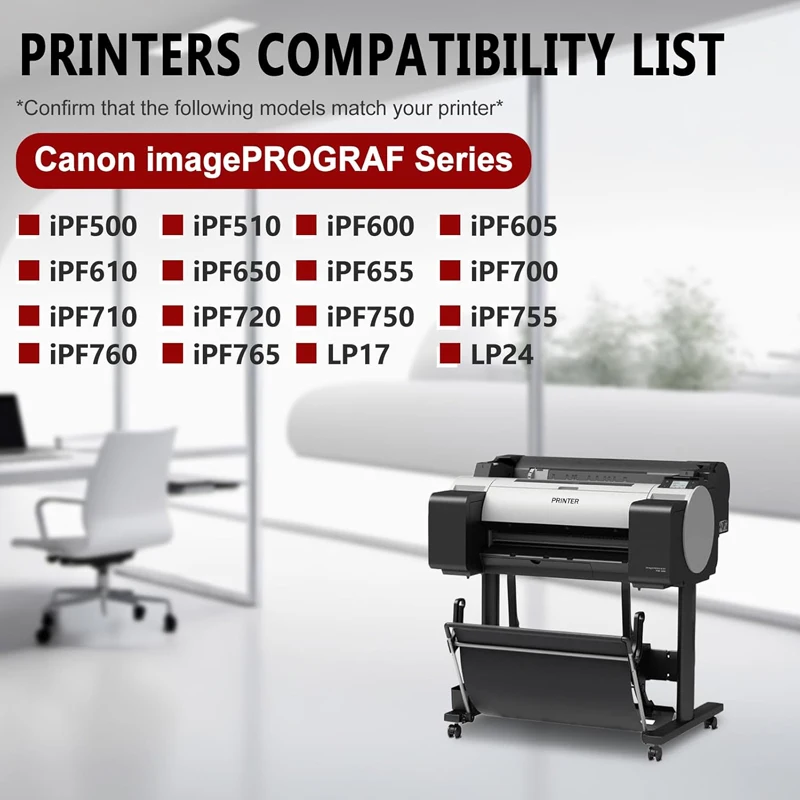 PFI-102 Comatible ink cartridge for Canon PFI-102 PFI 102 ink cartridge for Canon Canon iPF 500 ipf 510 ipf 600/610/700/710/605