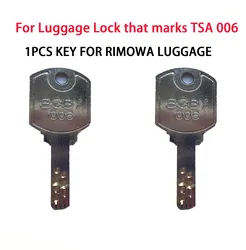 TSA006 Key, TSA006 Master Luggage Lock Keys Compatible with Luggage Suitcase Password Locks Copper, 1 piece