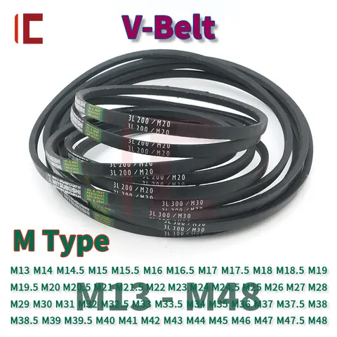 V-Belt M Type Belt M13 to M48 Agricultural Machinery M Type Industrial Triangle Belt M Rubber V Belt Drive M Belt Conveyor Belt