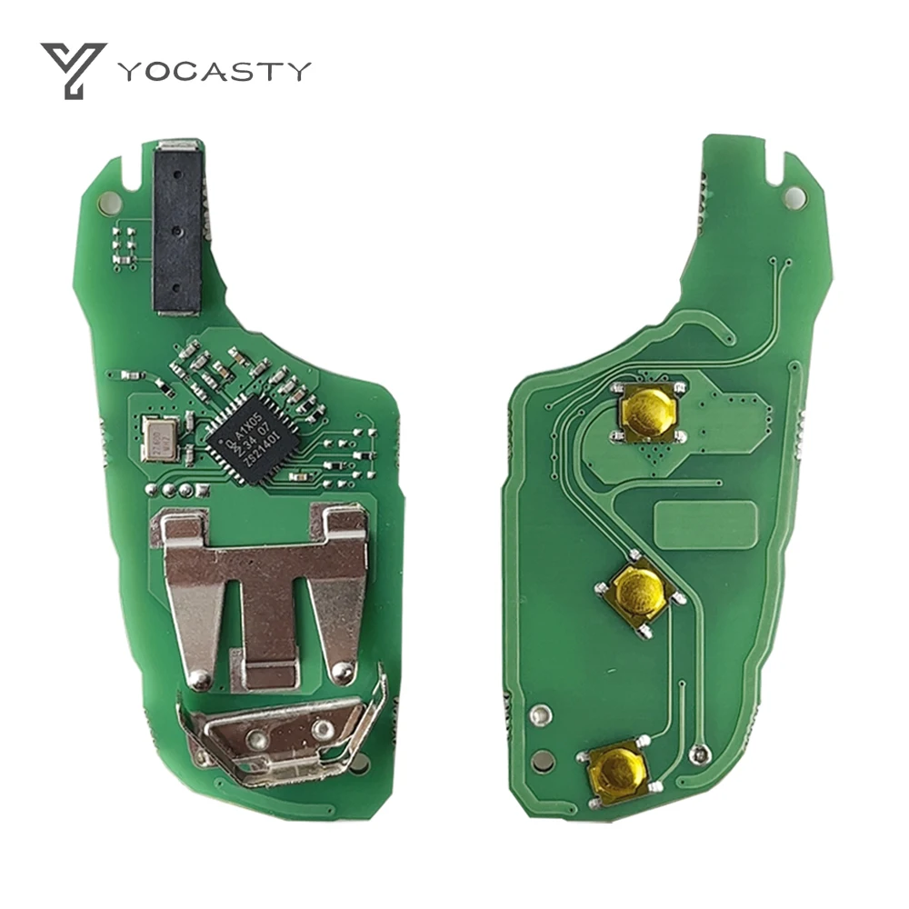 YOCASTY 433MHz 4A Chip Flip Remote Folding Car Key HU83 VA2 Blade For Citroen Aircross  C3 C4 C5 C6 For Peugeot 308 4008