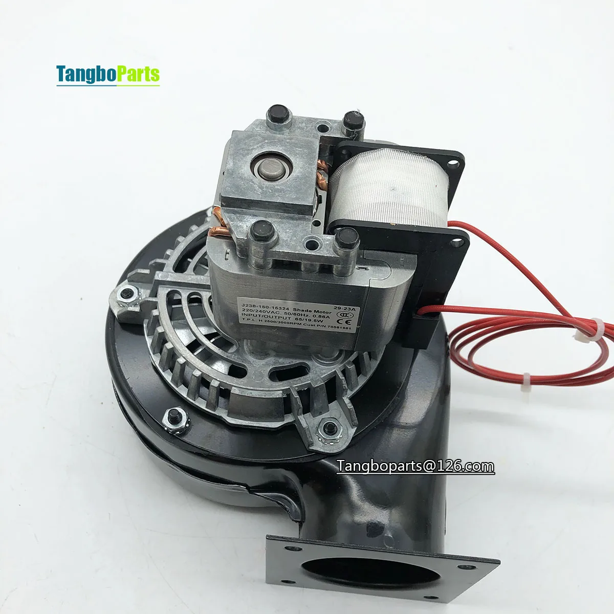 Oven Stove Spare Parts 220V 65/19.5W 0.86A  J238-150-15324 Blower Fan Motor For FABRISTEEL Vertical Warmer Cabinet Oven