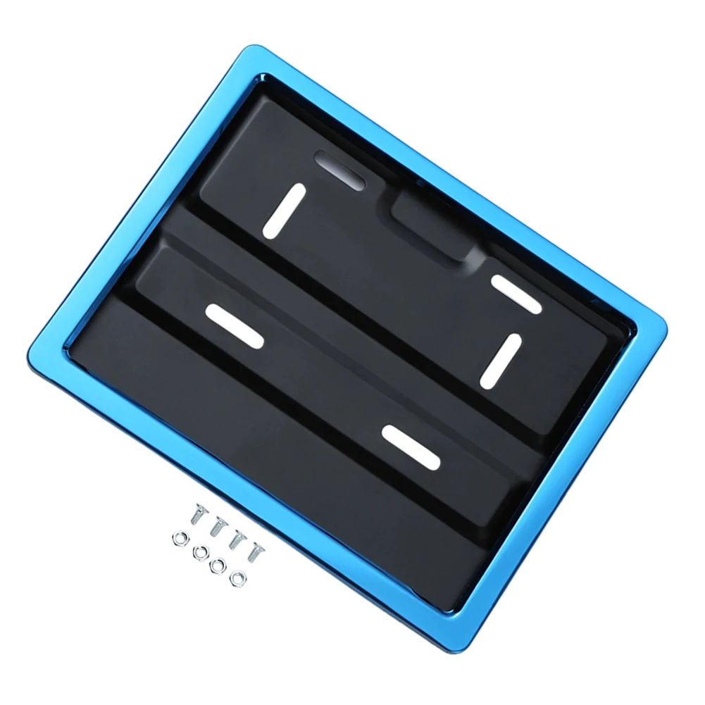 Thai Standard Plate Frame Motorcycle Number Plate Frame For Street Riding For Daily Commuting Easy Installation Design