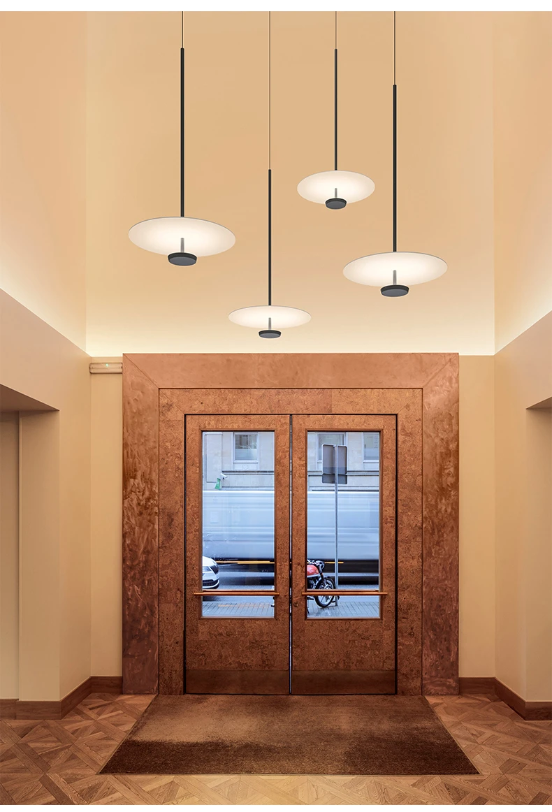 Round Acrylic LED Chandelier