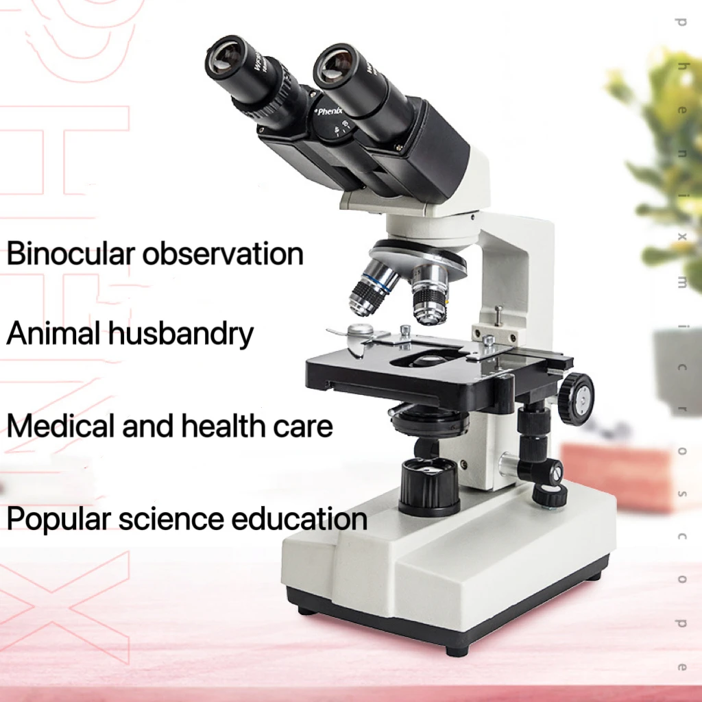 Microscope d'éducation optique TV binoculaire édition LED pour enfants 640X