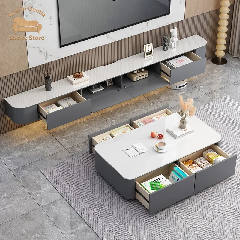Aesthetic Minimalist Tv Stands Wood Monitor Modern Salon Luxury Tv Table Display Center Designer Archivadores Unique Furniture