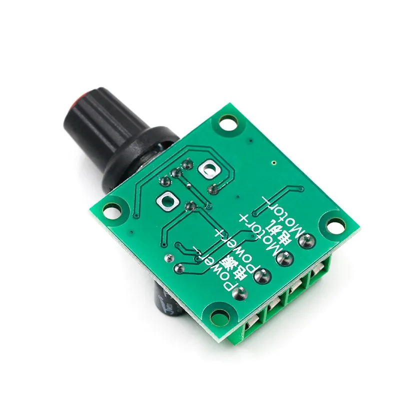 DC 1.8V 3V 5V 6V 12V PWM Motor Speed Controller Module Adjustable Speed Regulator Potentiometer Knob Switch Kit