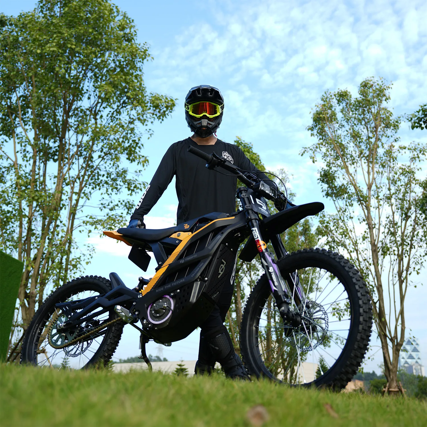 79 دراجة فالكون برو 120 كجم دراجة كهربائية طويلة المدى 8500 وات للطرق الوعرة دراجة جبلية عالية القوة #3