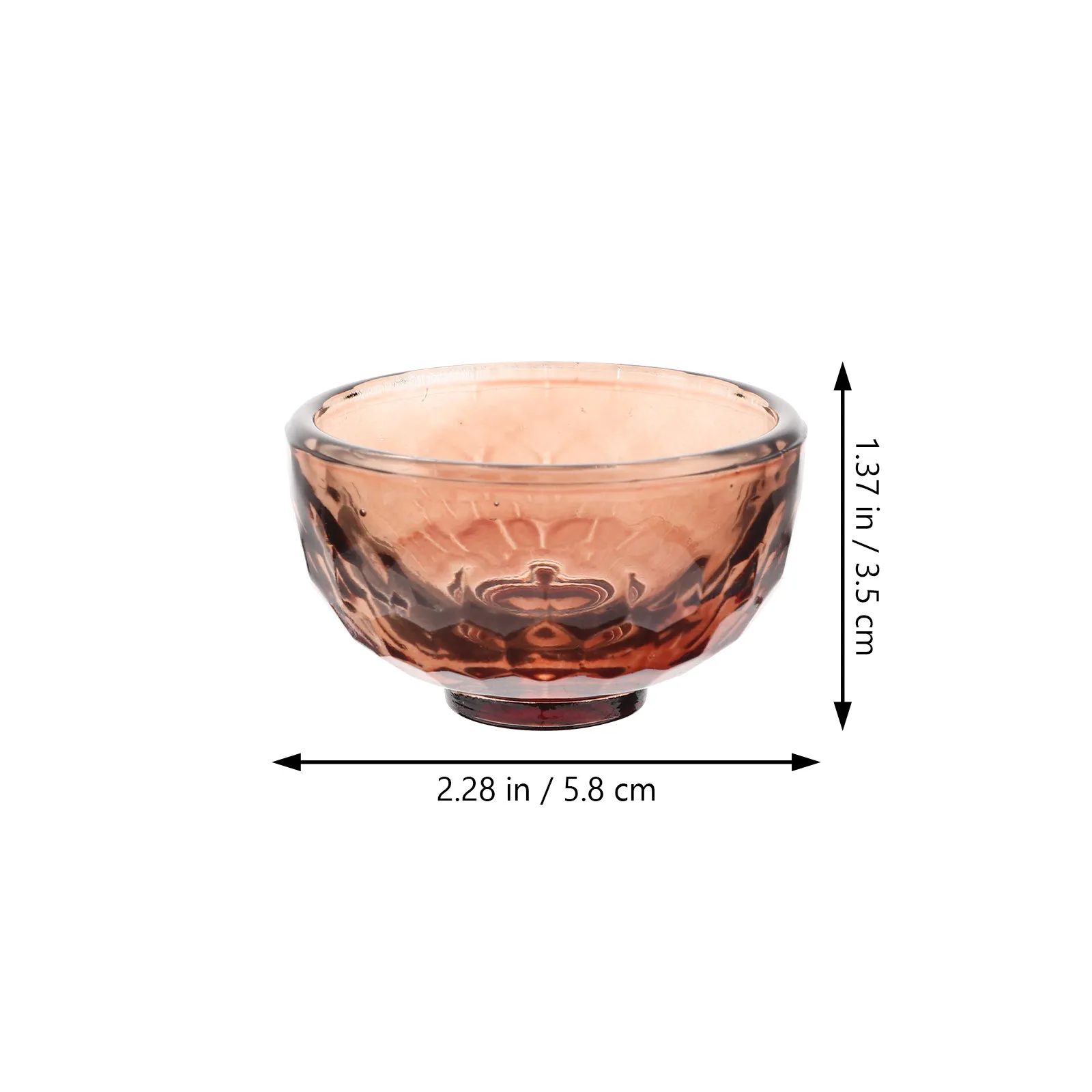 Buddhist Offering Bowls 4 Piece Set Artificial Crystal Water Cups for Temple Home Altar Worship Decor - view 2