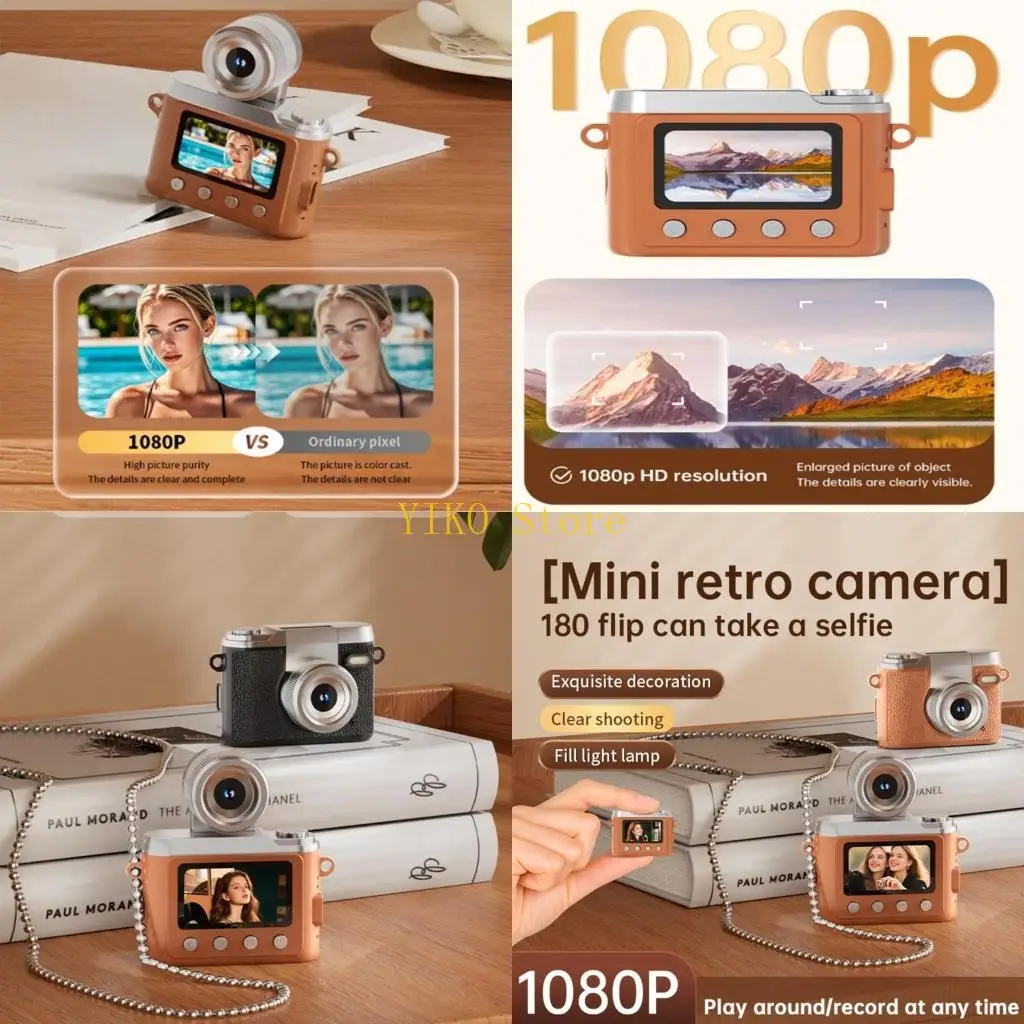 K32C Retro Digital Camera with Manual Control