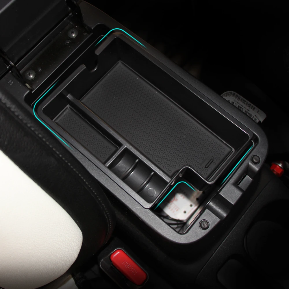Do Mitsubishi Outlander Sport RVR ASX 2010 2011 2012 2013 2014 2015 2016 2017 2018 Schowek na podłokietnik Organizer konsoli środkowej