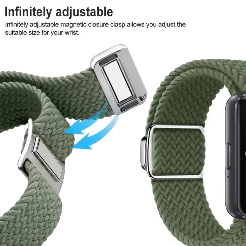 Ремешок с магнитным плетением для Samsung Galaxy Fit 3 SM-R390, цветной спортивный ремешок, браслет для Samsung Galaxy Fit 3, аксессуар для ремешка для часов