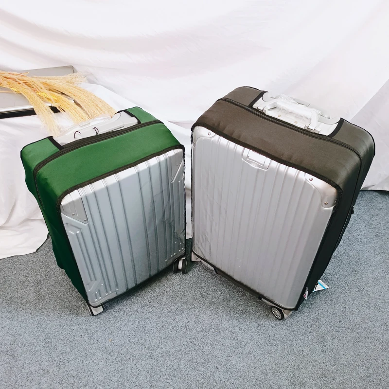 

Thiened Transparent Protective Cover Elastic Travel Suitcase Dustproof Cover Waterproof Removal without Taking off for 20/2...