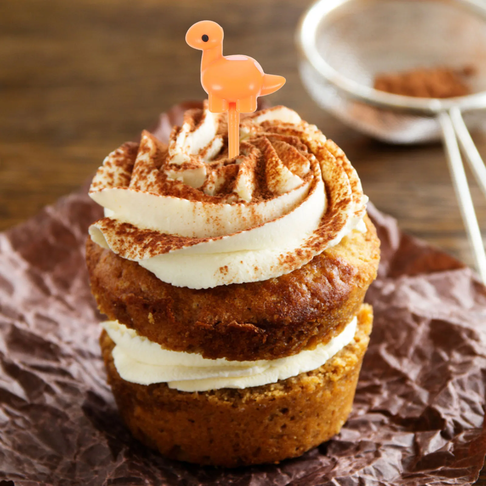 

18pcs Cartoon Dinosaur Food Reusable Abs Cute Animal Theme Kids Meals Snack Sticks Party Appetizer Picks Decorative Fruit Picks