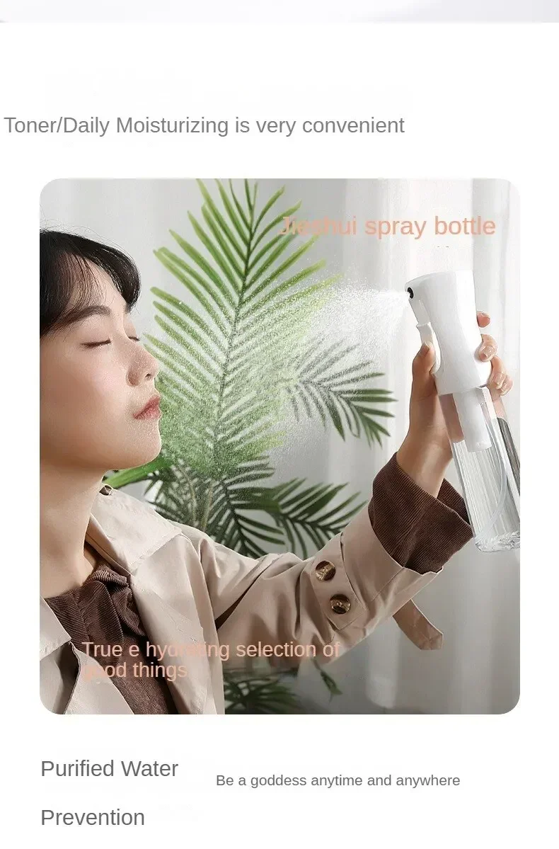 200/300/500ml Kontinuierliche Sprühflasche für Haare – Nachfüllbarer automatischer Wassersprüher für Salon, Friseur & Haarstyling-Werkzeuge – Detail 9