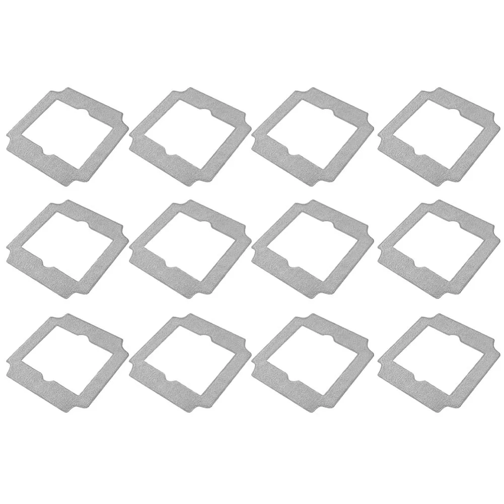 12PCS Mop Pads Replacement for Ecovacs WINBOT MINI Window Cleaning Robot, Washable Cleaning Pads