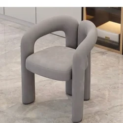 Modern Minimalist Chair Sofa Flannel Chair