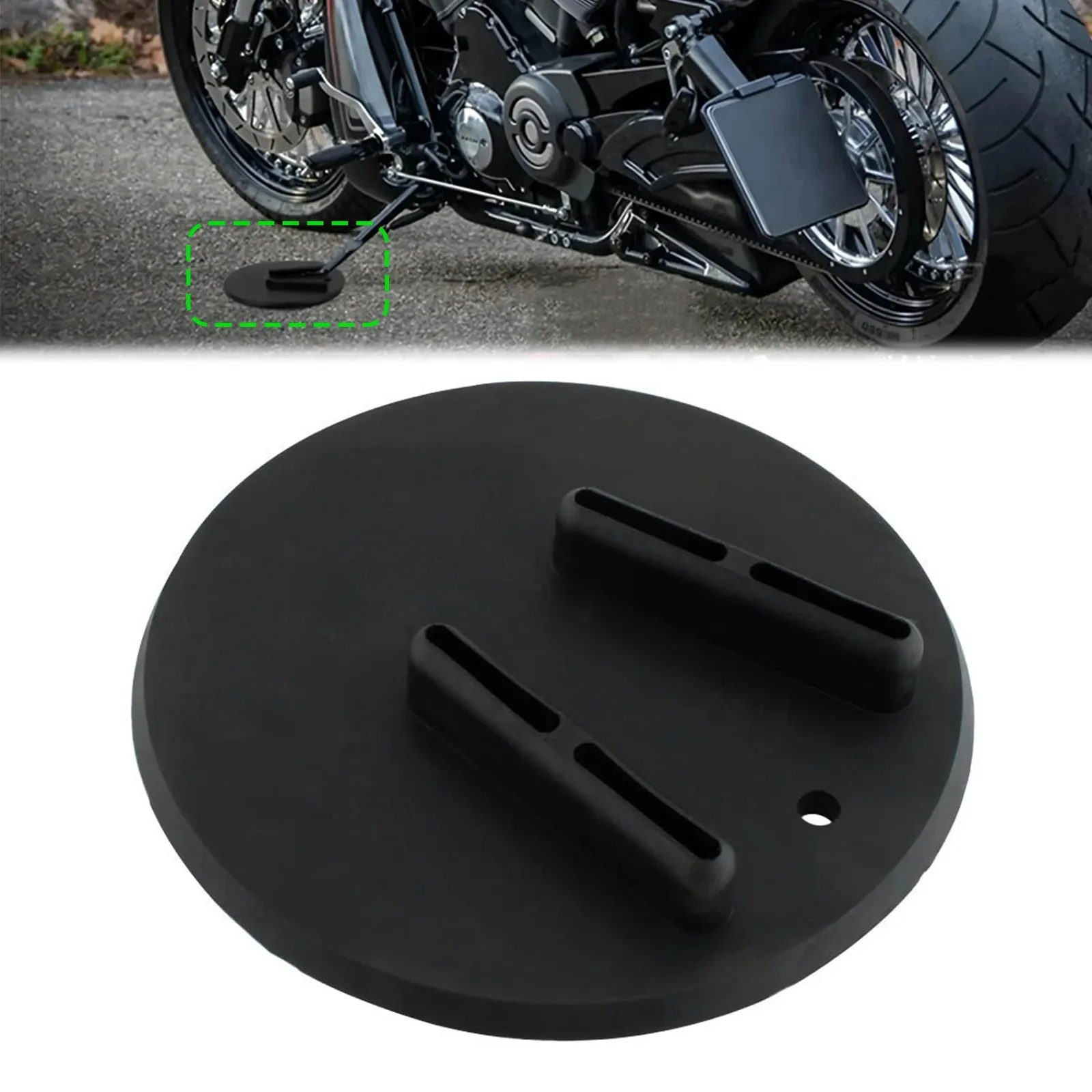 

FOR Harley Touring Sportster Softail Street Street All years Motorcycle modification accessories Kickstand Pad Kick Stand