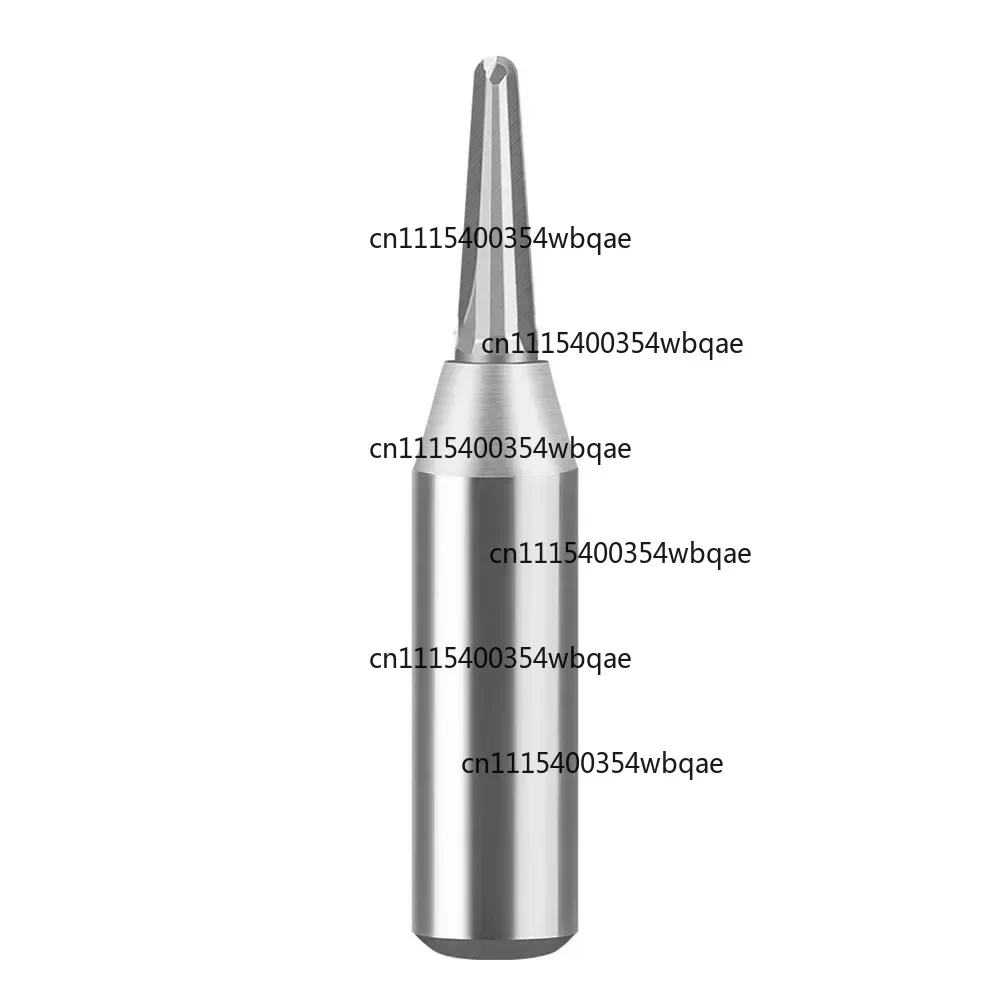ZOCI-FOR 12 TCT Round Bottom V Groove Router Bit Woodworking Arc Groove Slotting Milling Cutter 12.7mm Shank Carving Drill Bit