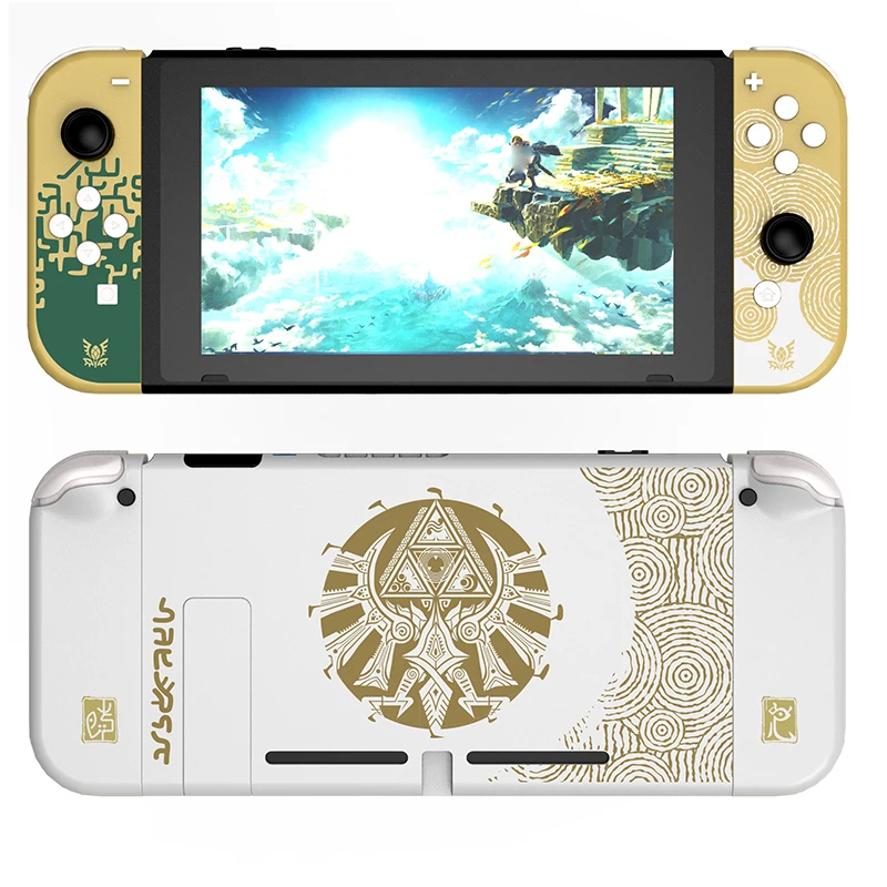 Сменный корпус для Nintendo Switch NS/OLED Limited Joy-con, задняя крышка для ZD Tears Of The Kingdom