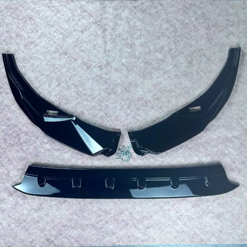 Maxton Style Frontsplitter V.3 voor AUDI A3 S-Line & S3 Saloon / Sportback Pre-Facelift 2020-2024 Front Bumper Lip Chin Spoiler