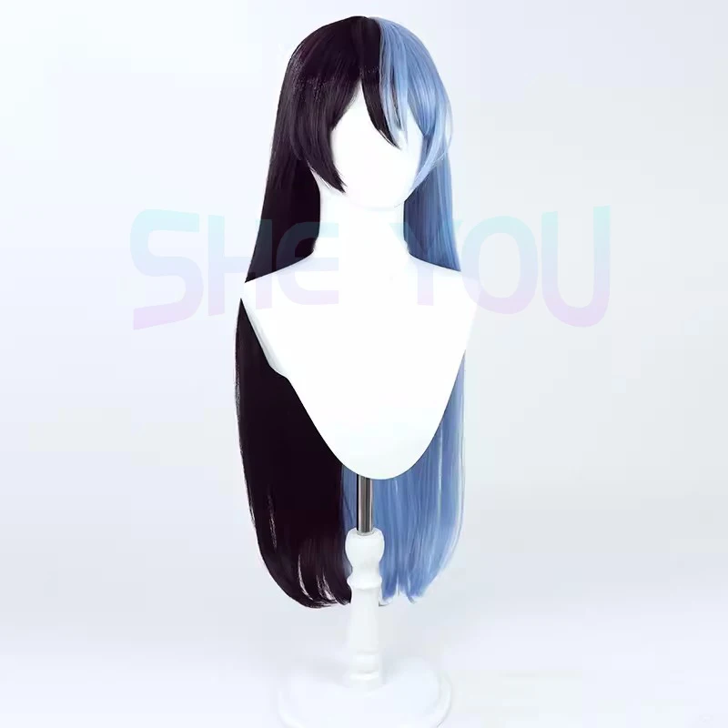 Aoyagi Toya Cosplay Wig Anime Project SEKAI COLORFUL STAGE! Long 90cm Cosplay Anime Wig Heat Resistant Synthetic Wigs + Wig Cap