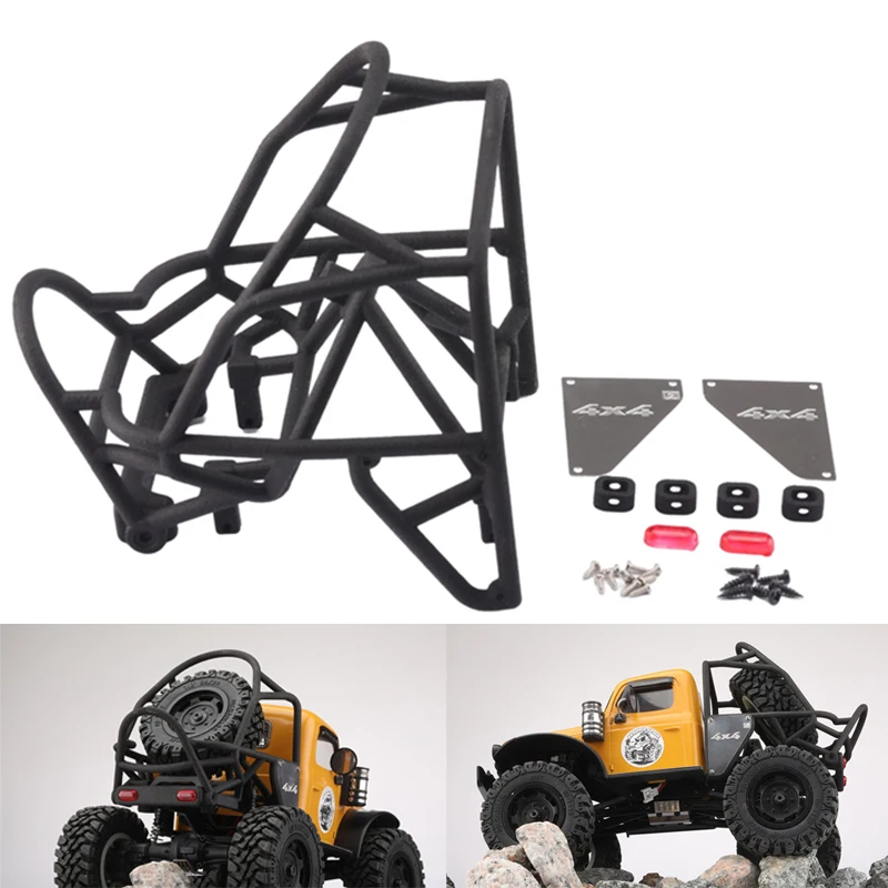 Nylon Bucket Body for 1/24 RC Crawler DJ FMS FCX24 Wagon Xiaoqi Upgrade Parts