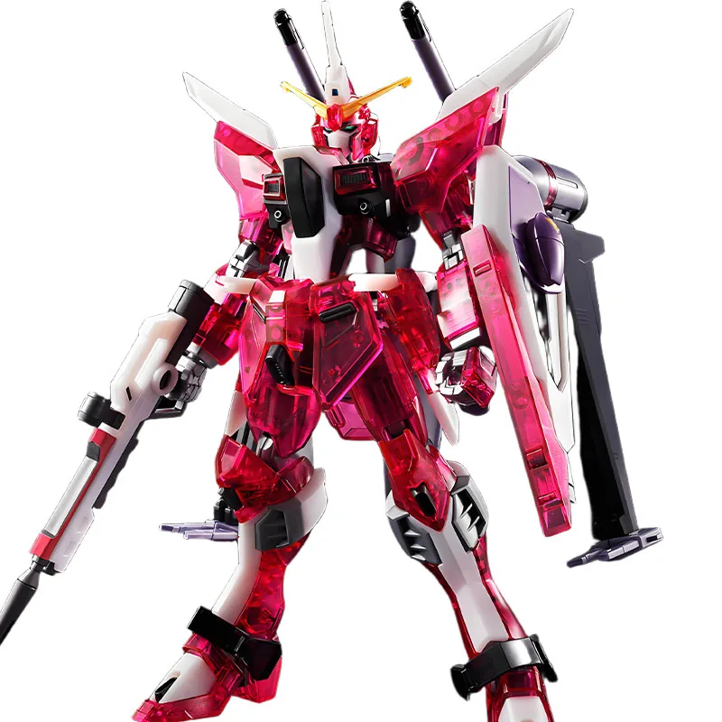 Bandai Original ชุด GUNDAM HGUC INFINITE JUSTICE GUNDAM TypeIICLEAR สีจํากัดหมายเลข 1/144 อะนิเมะประกอบของเล่น