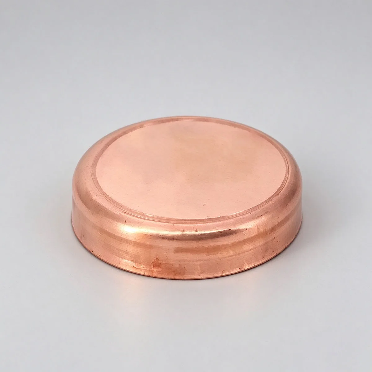 Red Copper Pipe End Cap, Welded Sealing Cap, Copper Stopper Plug for Air Conditioner Refrigeration Fittings, Size Φ6.35-159mm